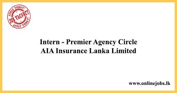 AIA Insurance Jobs 2021
