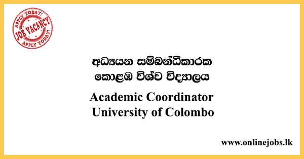 Academic Coordinator University of Colombo