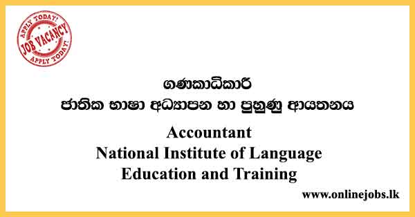 Accountant - National Institute of Language Education and Training