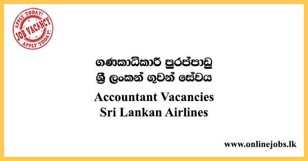 Accountant Vacancies Sri Lankan Airlines