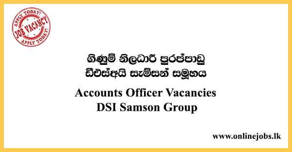 Accounts Officer Vacancies