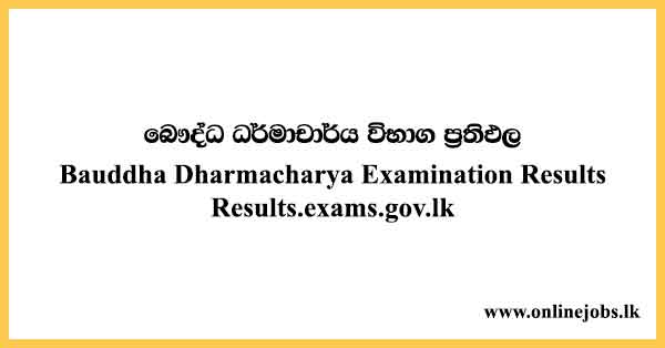Bauddha Dharmacharya Examination Results