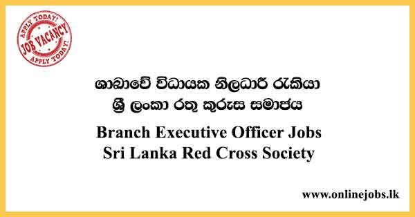 Branch Executive Officer Jobs