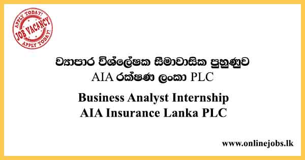 Business Analyst Internship