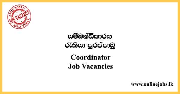 Coordinator Job Vacancies