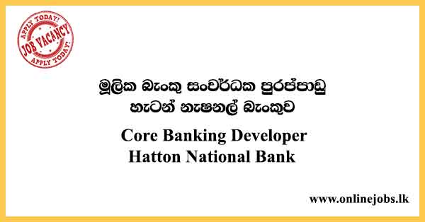 Core Banking Developer