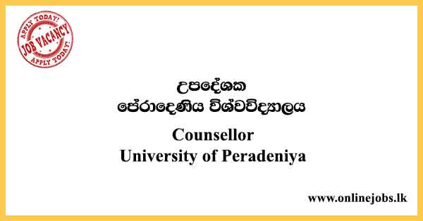 Counsellor University of Peradeniya
