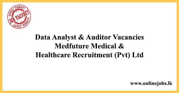 Data Analyst & Auditor Vacancies