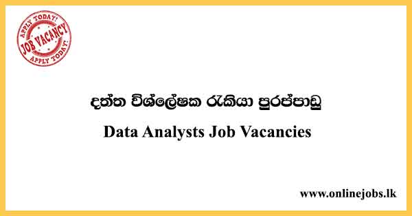 Data Analysts Job Vacancies