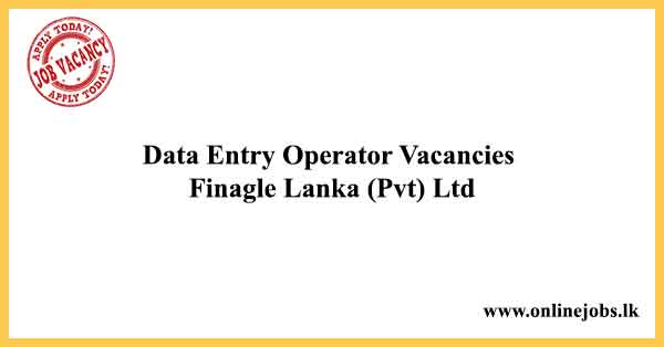 Data Entry Operator Vacancies