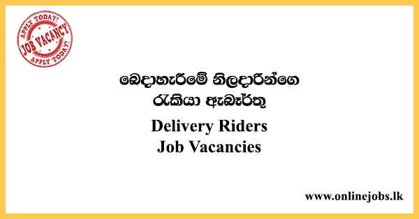 Delivery Riders Job Vacancies 2024 - Flash Health