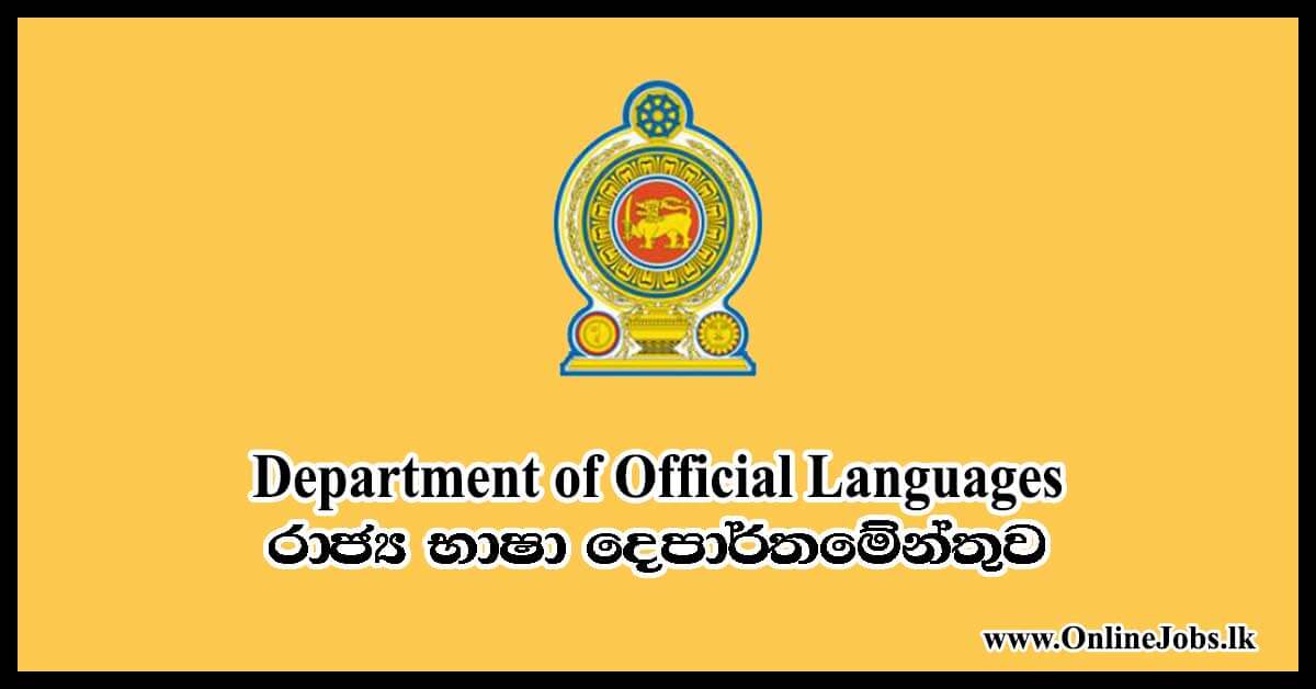 Department of Official Languages