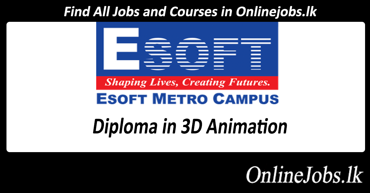 Diploma in 3D Animation 