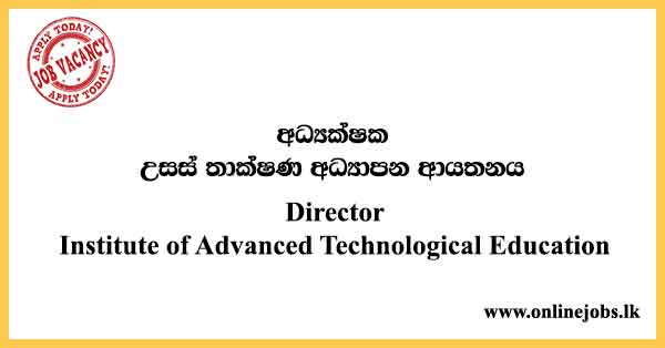 Director - Institute of Advanced Technological Education Vacancies 2024