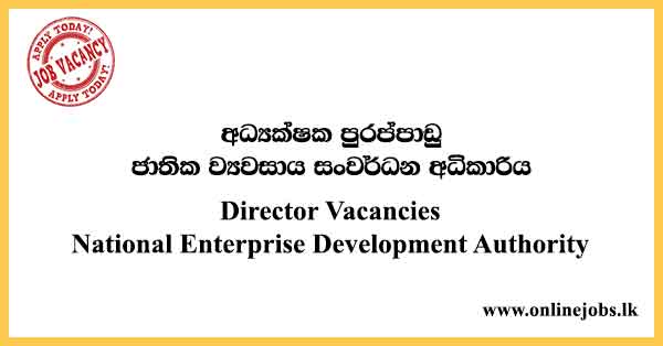 Director Vacancies National Enterprise Development Authority