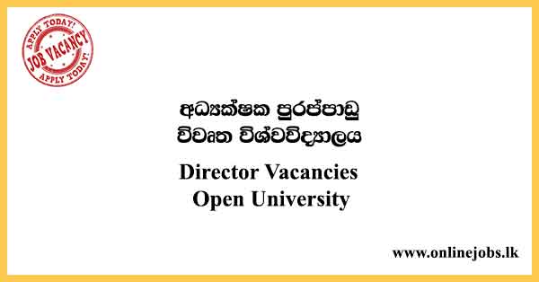 Director Vacancies Open University