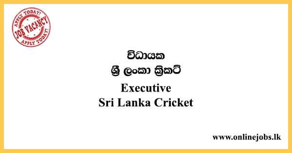Executive - Sri Lanka Cricket Job Vacancies 2024