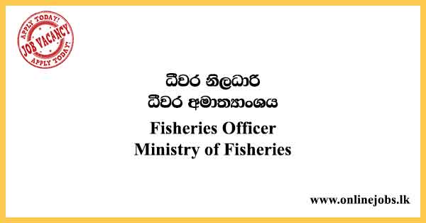 Fisheries Officer - Ministry of Fisheries Vacancies 2024