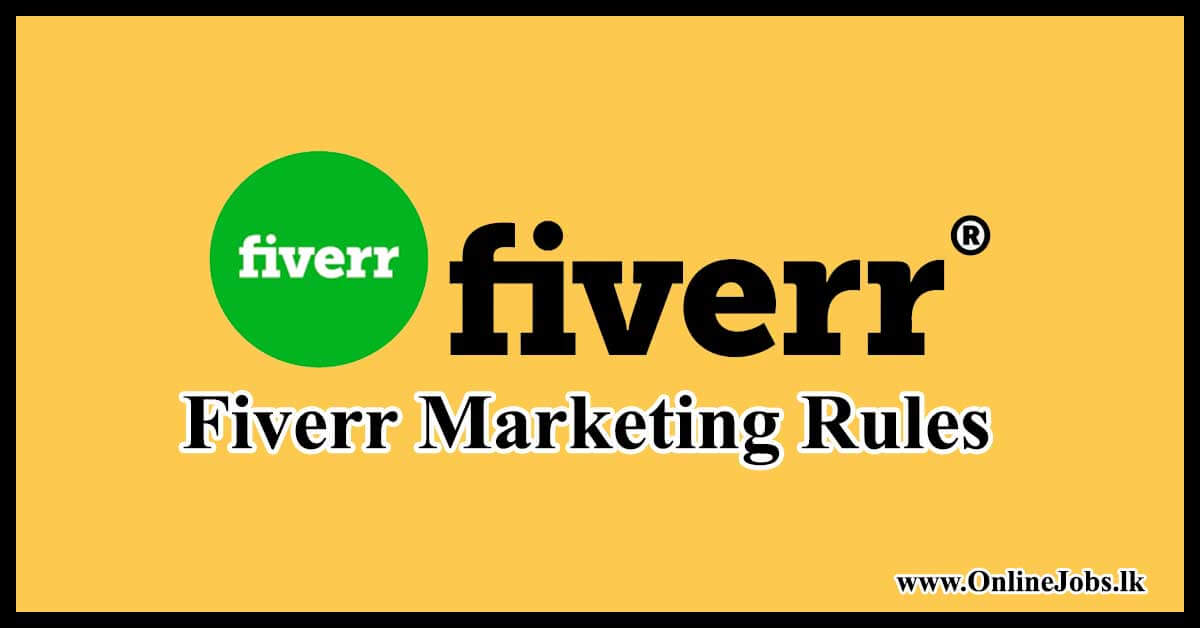 Fiverr Marketing Rules