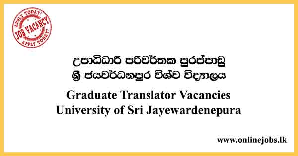 Graduate-Translator-Vacancies