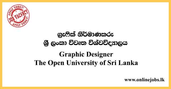 Graphic Designer The Open University of Sri Lanka