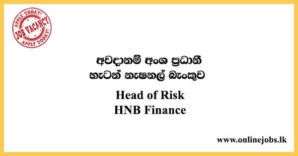 Head of Risk HNB Finance