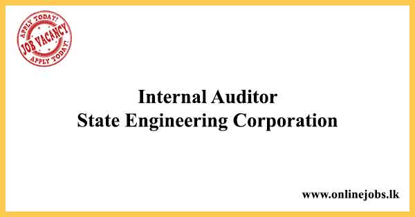 Internal Auditor - State Engineering Corporation