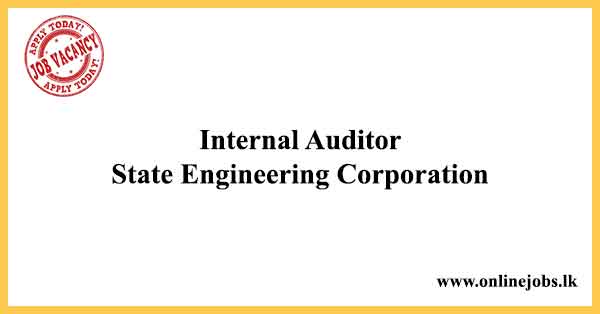 Internal Auditor - State Engineering Corporation
