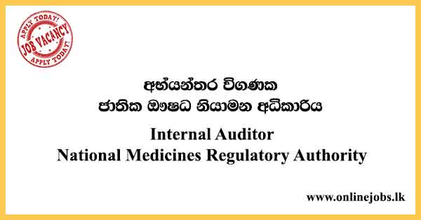 Internal Auditor National Medicines Regulatory Authority