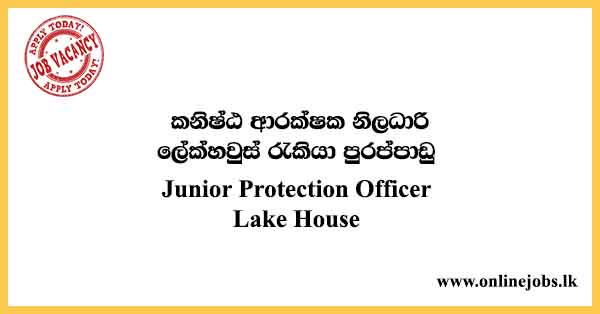 Junior Protection Officer - Lake House Job Vacancies 2023
