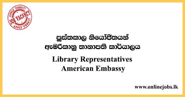 Library Representatives American Embassy