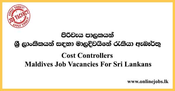 Maldives Job Vacancies For Sri Lankans