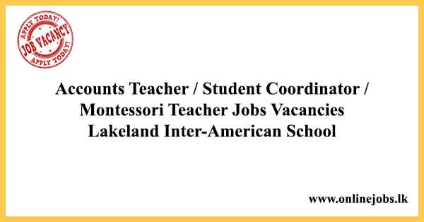 Montessori Teacher Jobs Vacancies