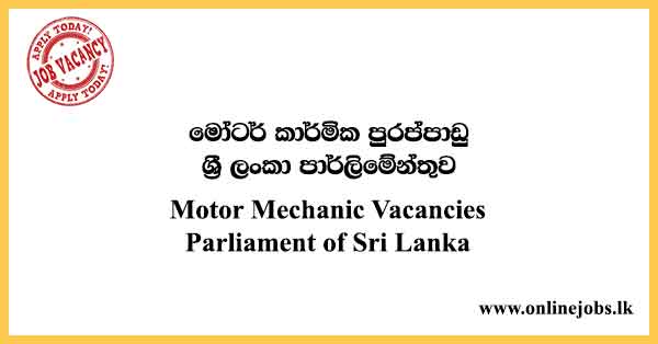 Motor-Mechanic-Vacancies
