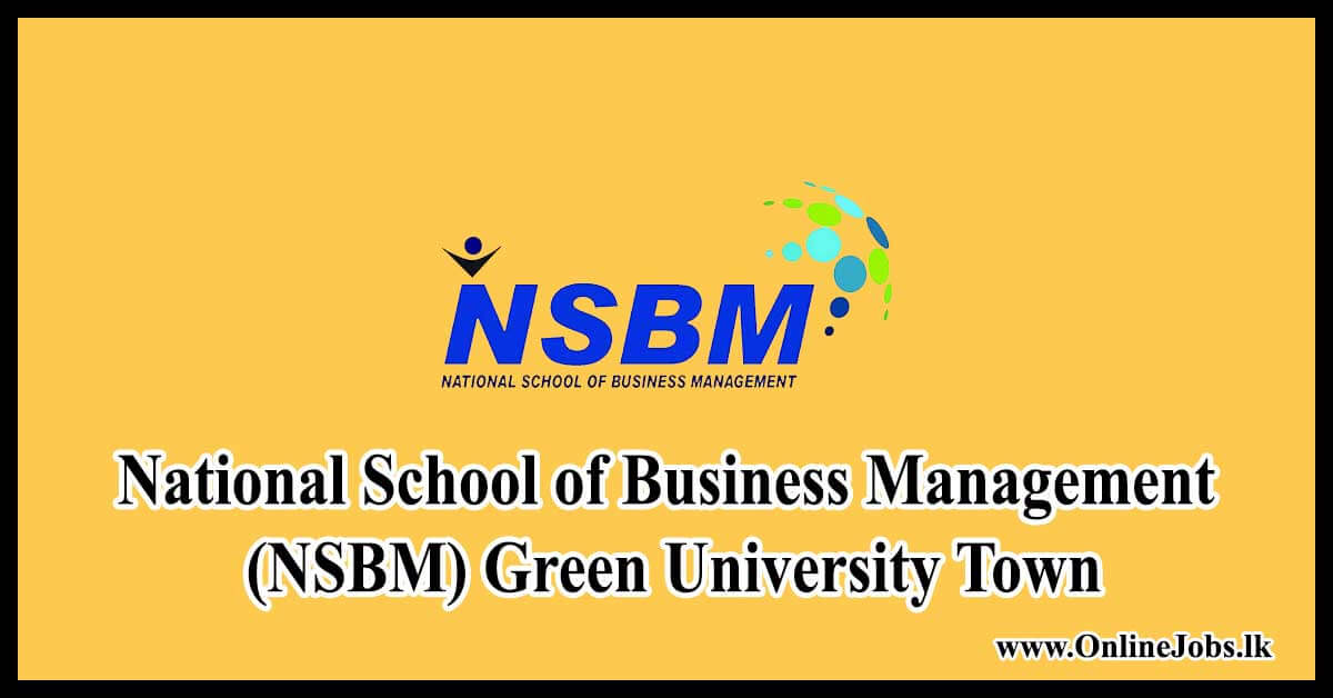 National School of Business Management (NSBM) Green University Town