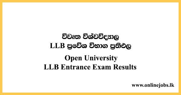 Open University LLB Entrance Exam Results
