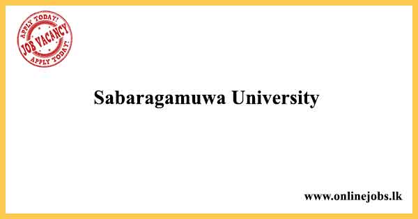 Sabaragamuwa University 2024