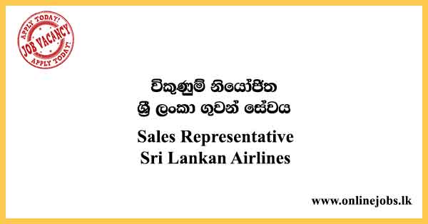 Sales Representative - Sri Lankan Airlines