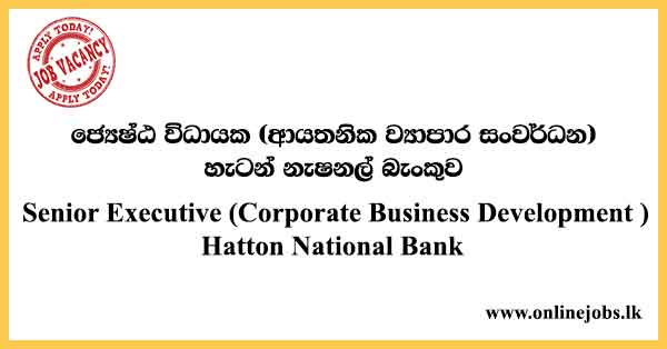 Senior Executive (Corporate Business Development )