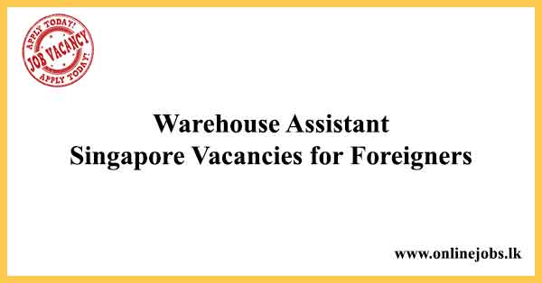 Singapore Vacancies for Foreigners