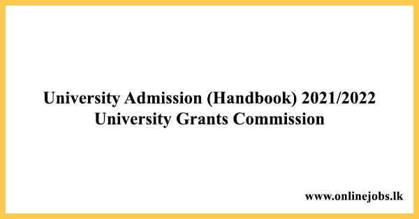 University Admission (Handbook)