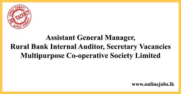 assistant general manager vacancies