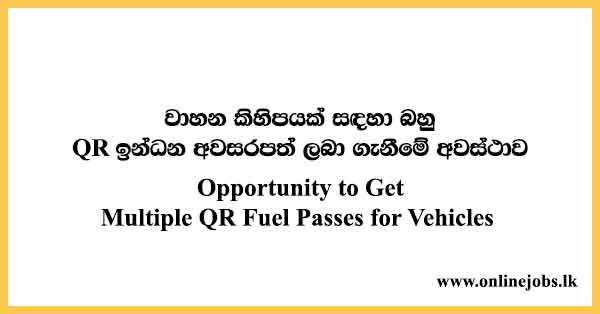multiple QR fuel passes for vehicles